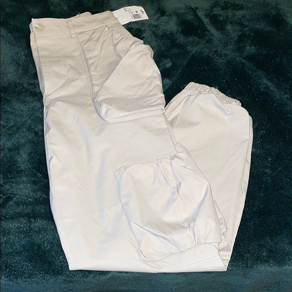 Forever 21 White Lightweight Pants